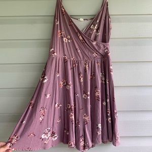 Purple romper